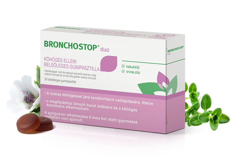 Bronchostop easy to take with you
